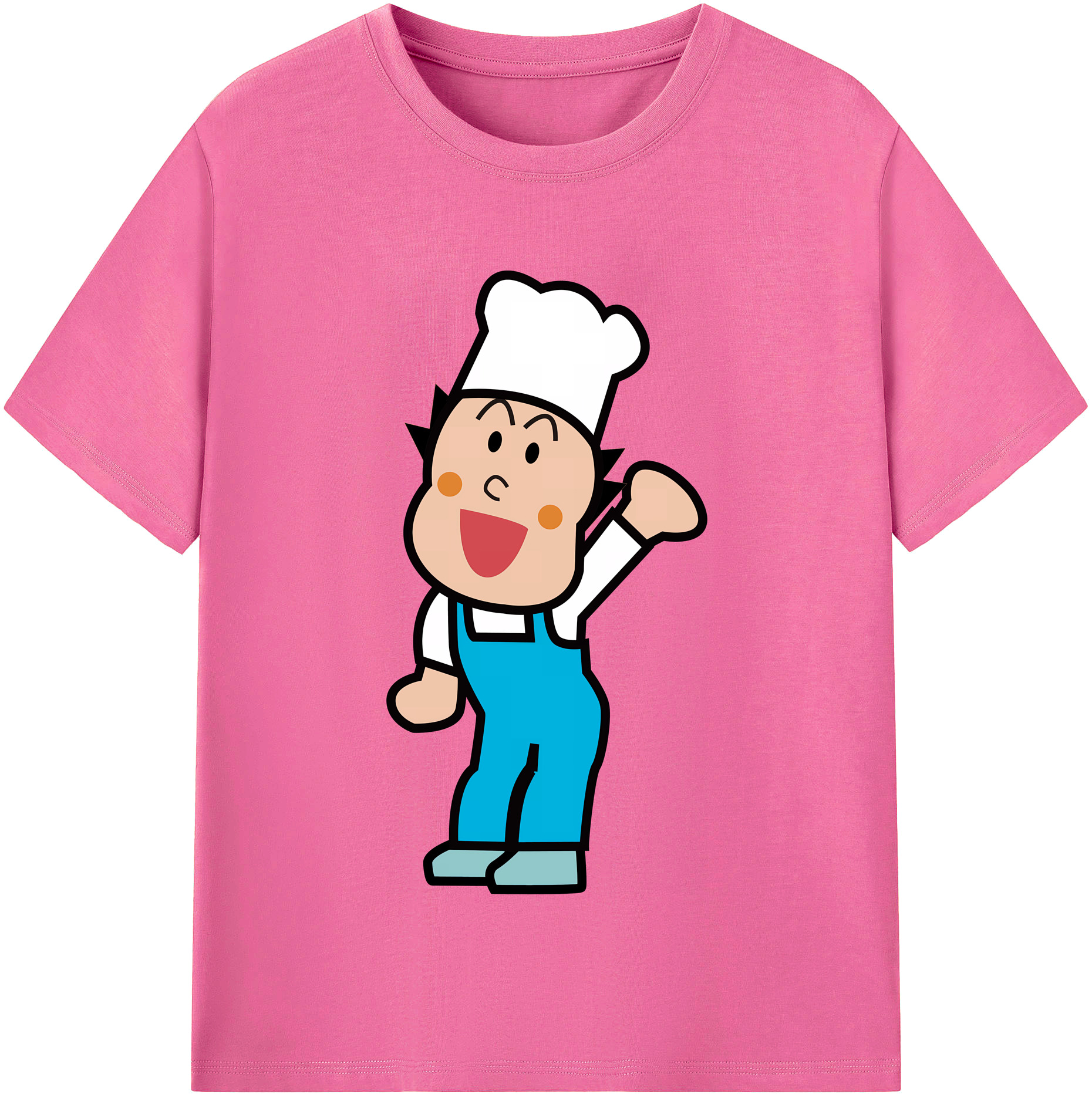 （画像用） アンパンマン Anpanman レディースカジュアルプリントTシャツ（綿100％）